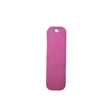 Kennel Aluminium Pendant Shape Name Tag - Large